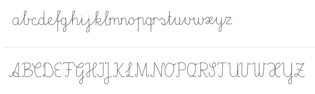 Lateinische Ausgangsschrift